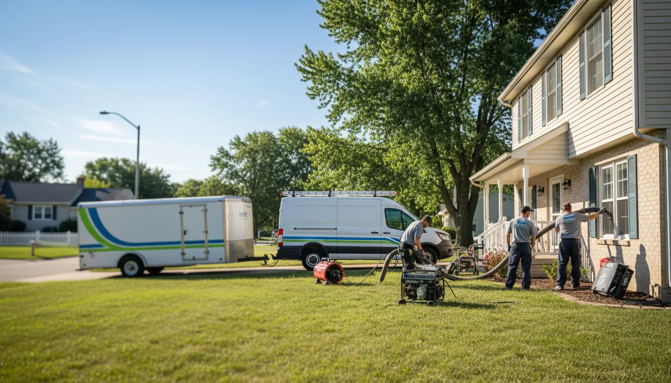 Flooded Basement Restoration And Cleanup With Repair in Marine On Saint Croix, MN near me
